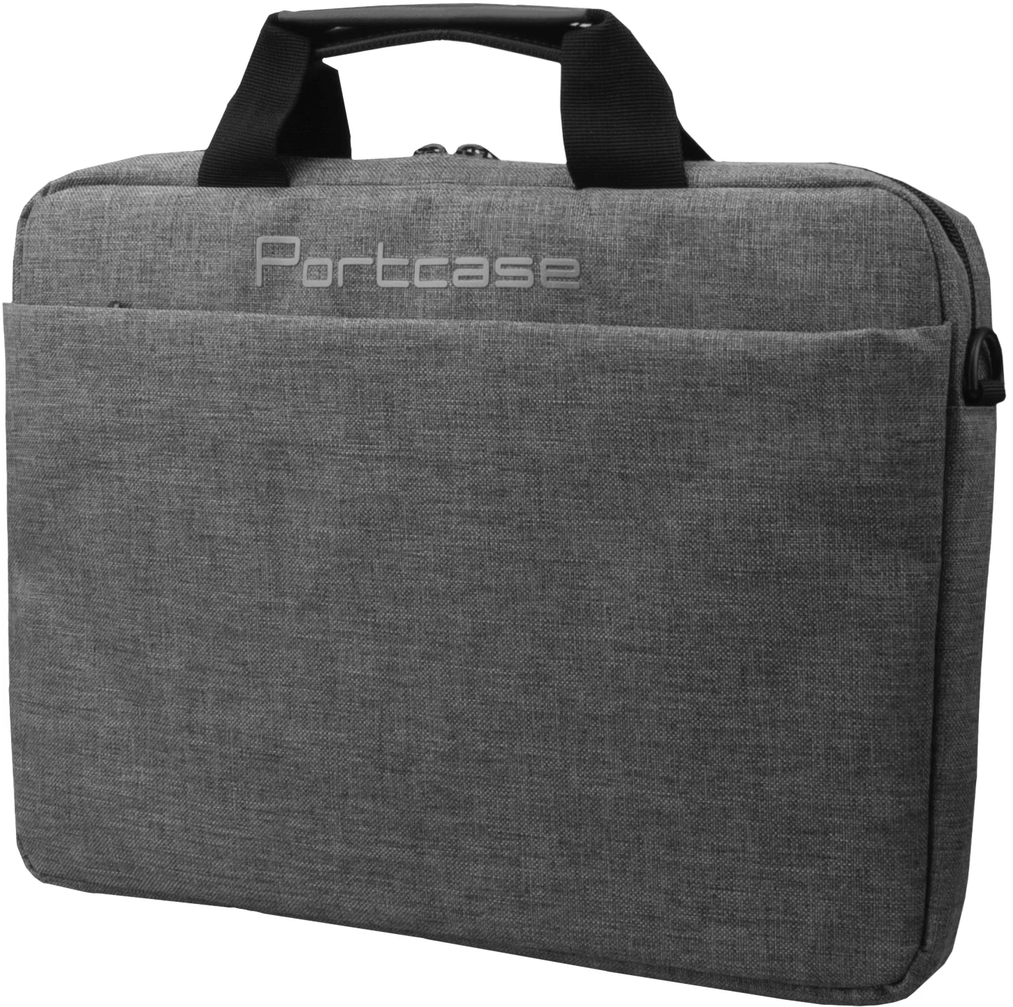 Сумка для ноутбука PORTCASE KCB-1614 GREY, 14", нейлон/полиэстер