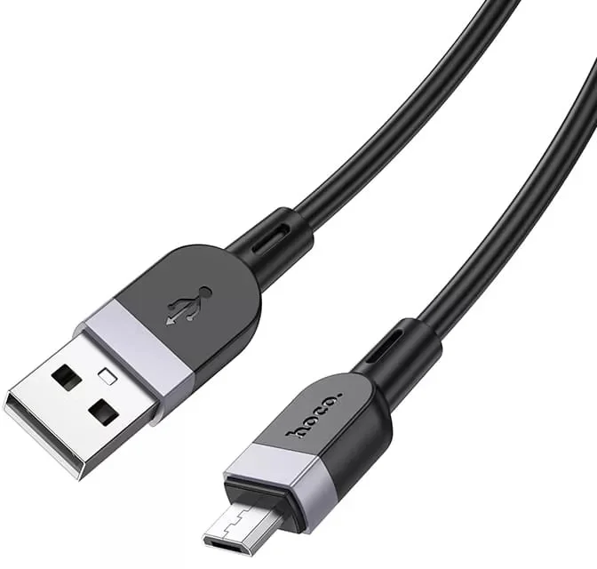 Кабель Hoco MICRO 36353(L=3M), USB-A/MicroUSB, 1м, черный
