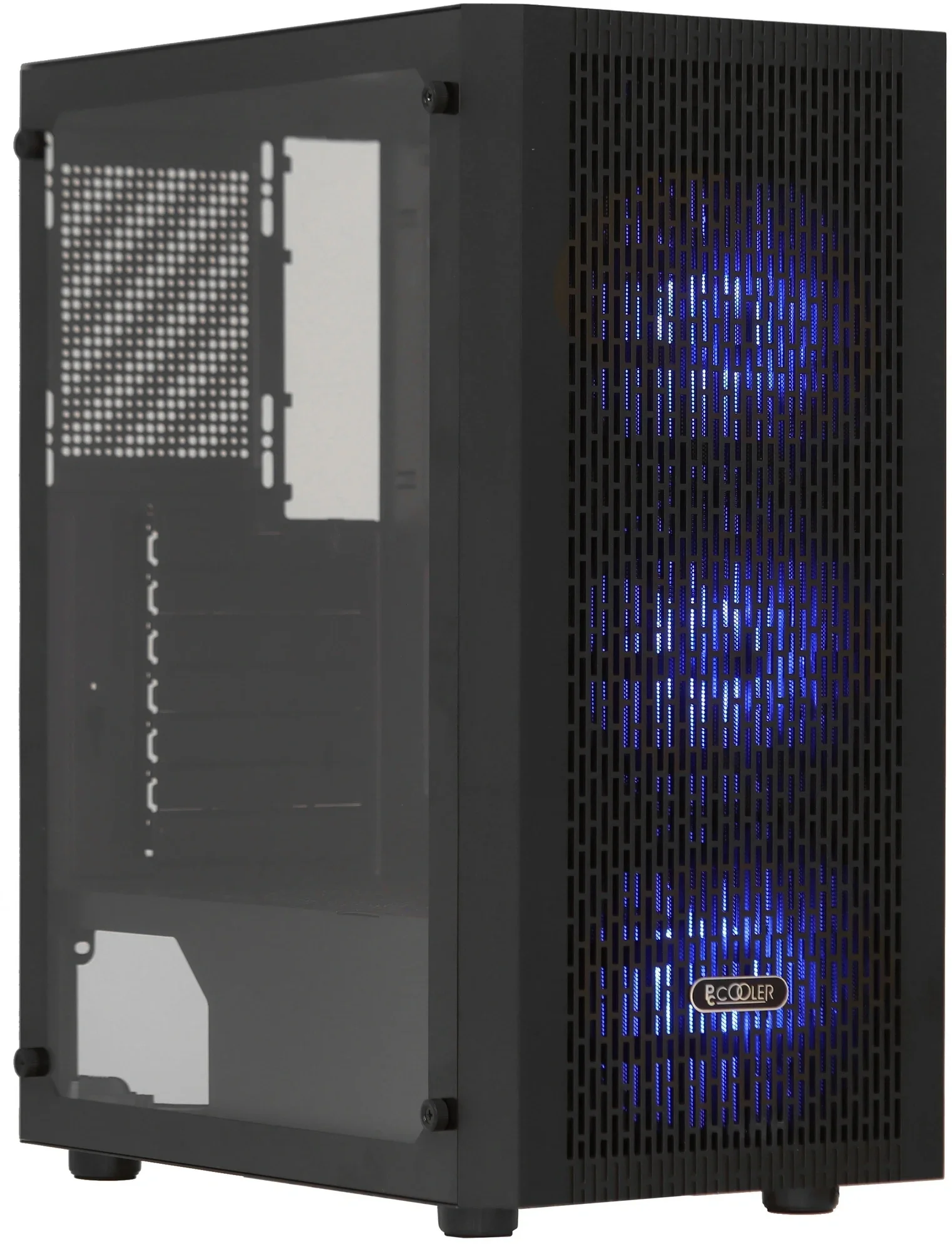 Корпус PCCooler MA100 MESH BK, ATX, 3×120 мм, без БП