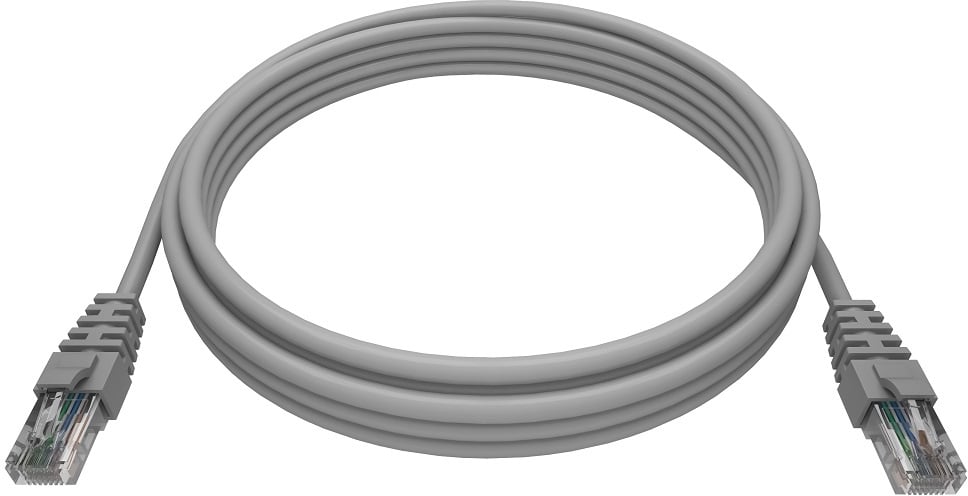 Патч-корд NTSS NTSS-PC-UTP-RJ45-5E-0.5-LSZH, UTP Cat5e, 0.5м, белый