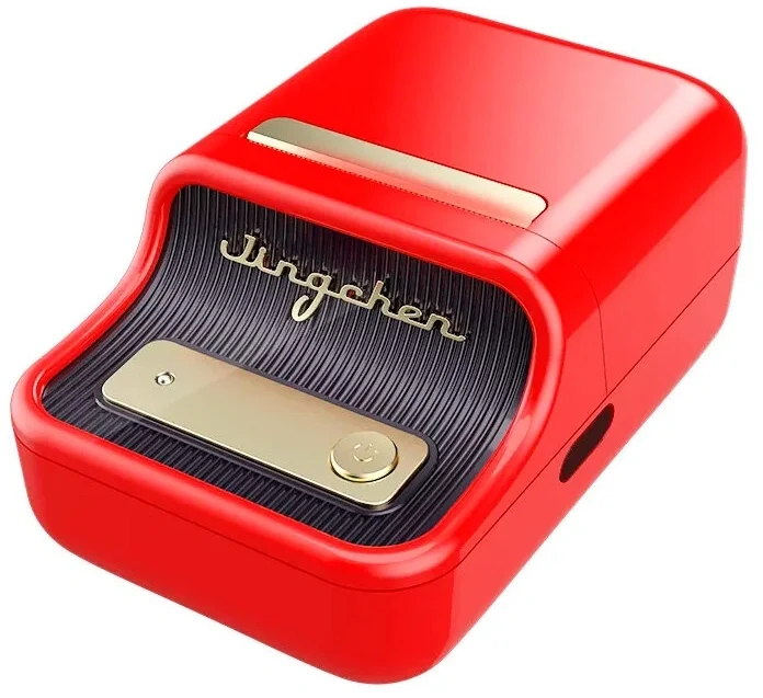 Принтер этикеток Niimbot 1746726, B21S, 203 dpi, 48мм, Bluetooth, красный