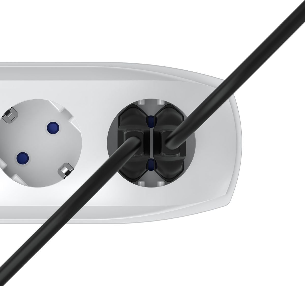 Сетевой фильтр PILOT PRO USB, 6 розеток, 2x USB, 10 А, 2200 Вт, 5 м