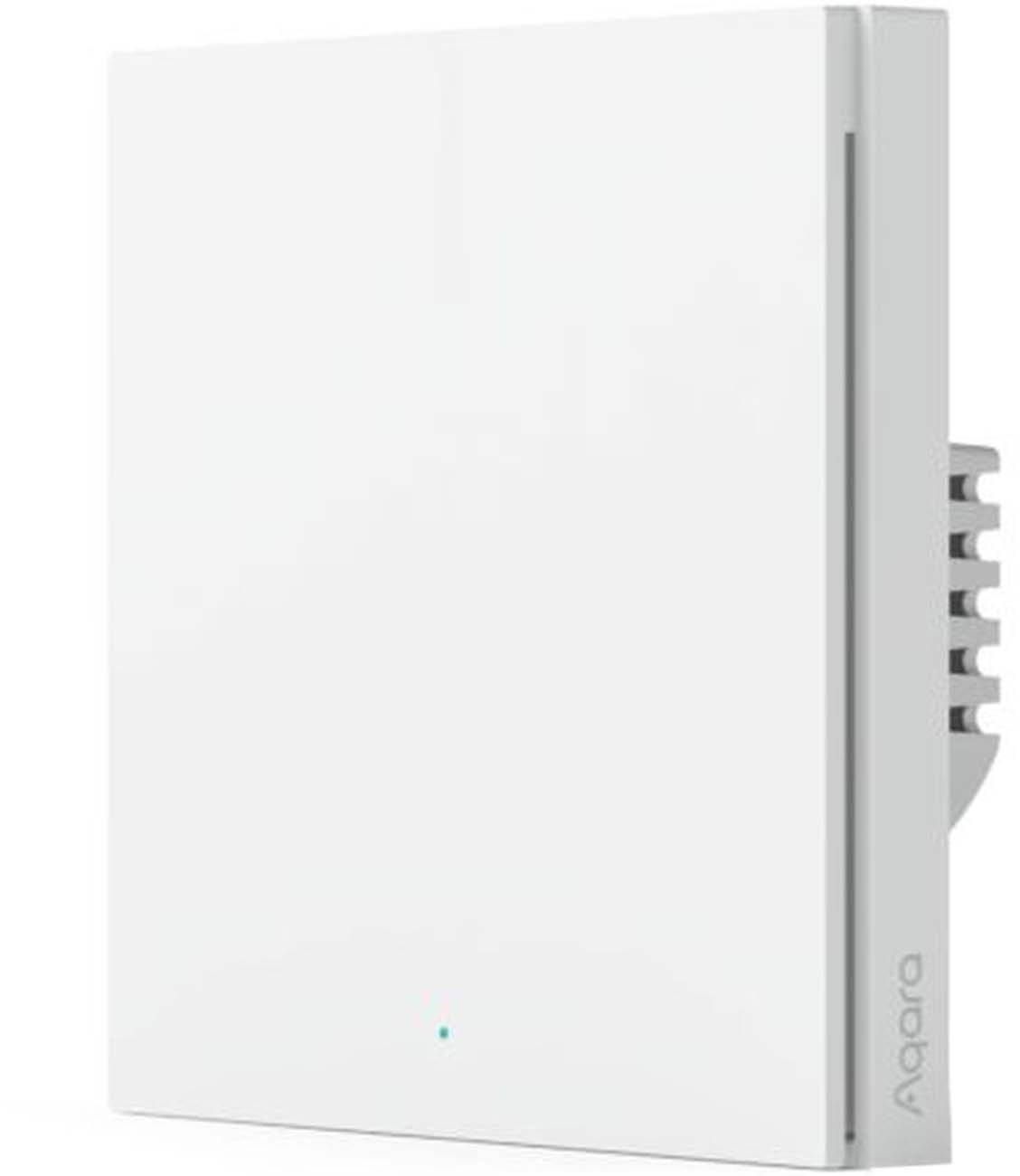 Умный выключатель Aqara WS-EUK03 Smart Wall Switch H1, 1 клавиша, с нейтралью, Zigbee