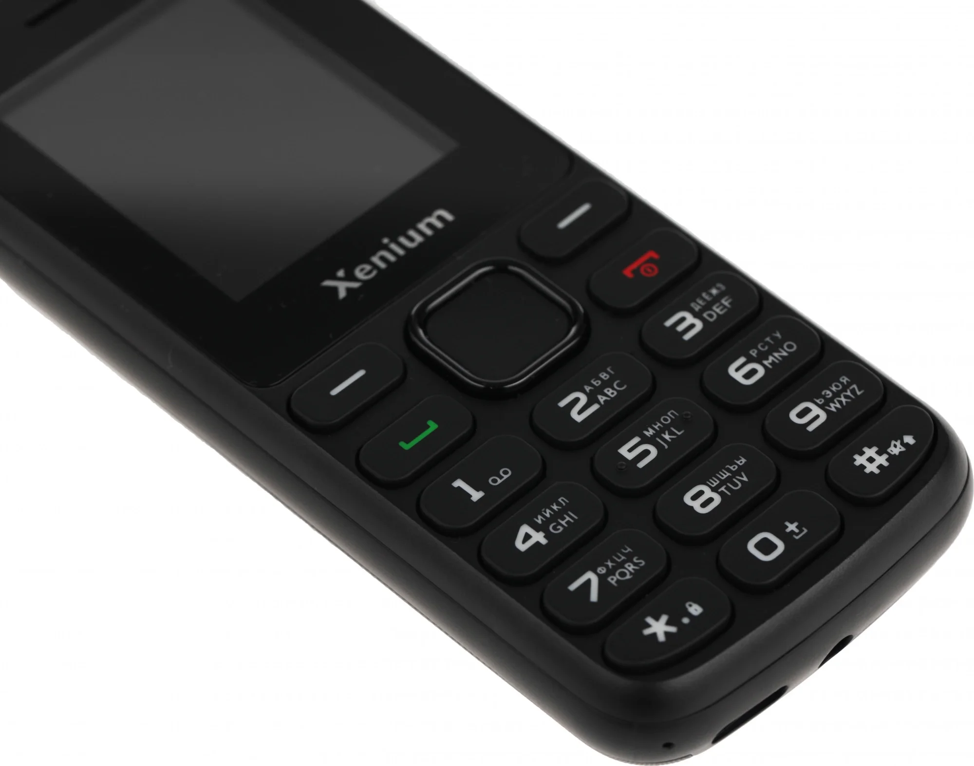 Телефон XENIUM CTX170BK/00, моноблок, 1.77", 2SIM, GSM, FM, microSD