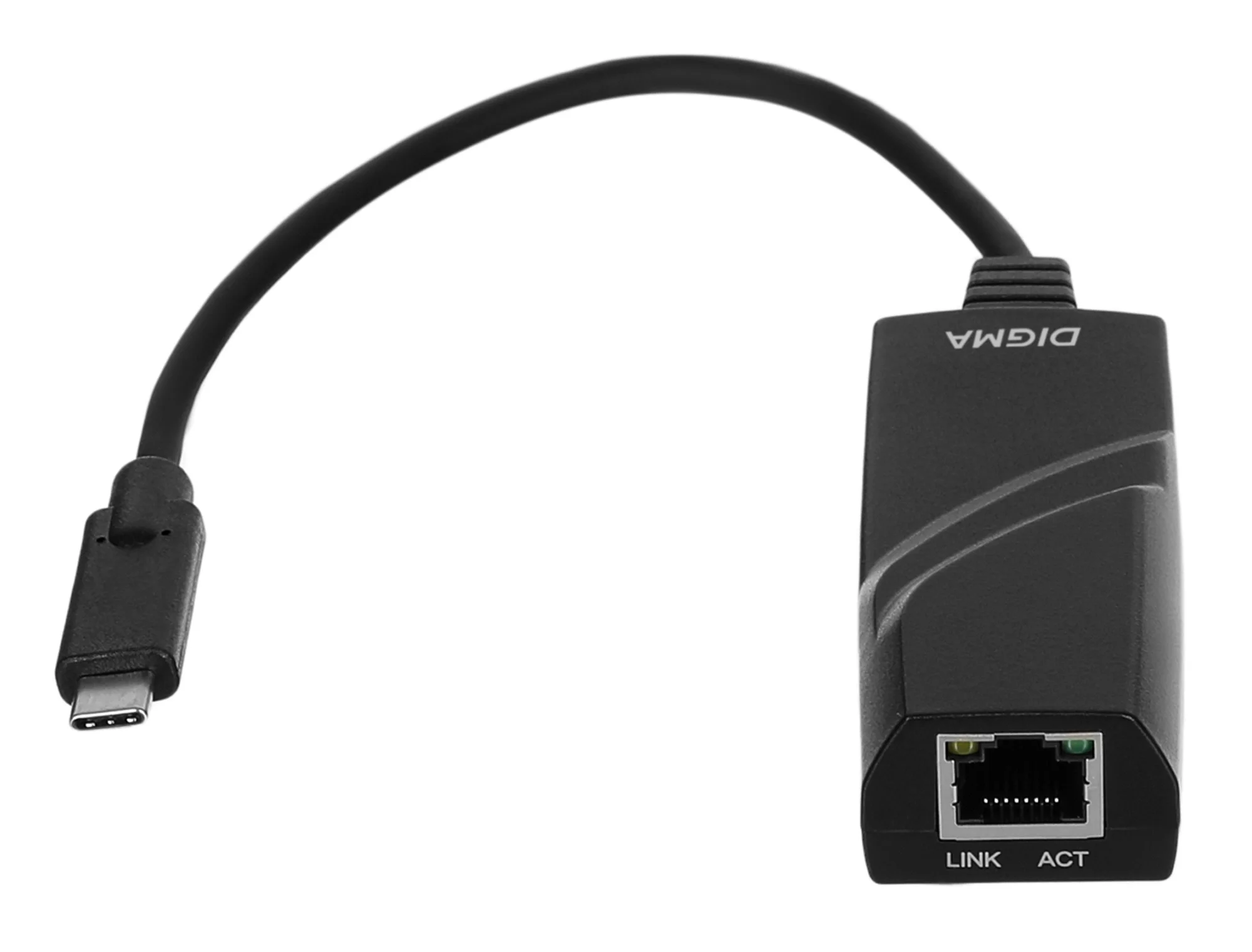 Сетевая карта DIGMA D-USBC-LAN1000, USB-C, 10/100/1000 Мбит/с