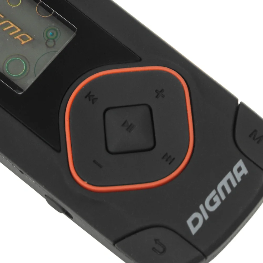 MP3-плеер Digma R3-8GB Black, 8ГБ, FM, диктофон