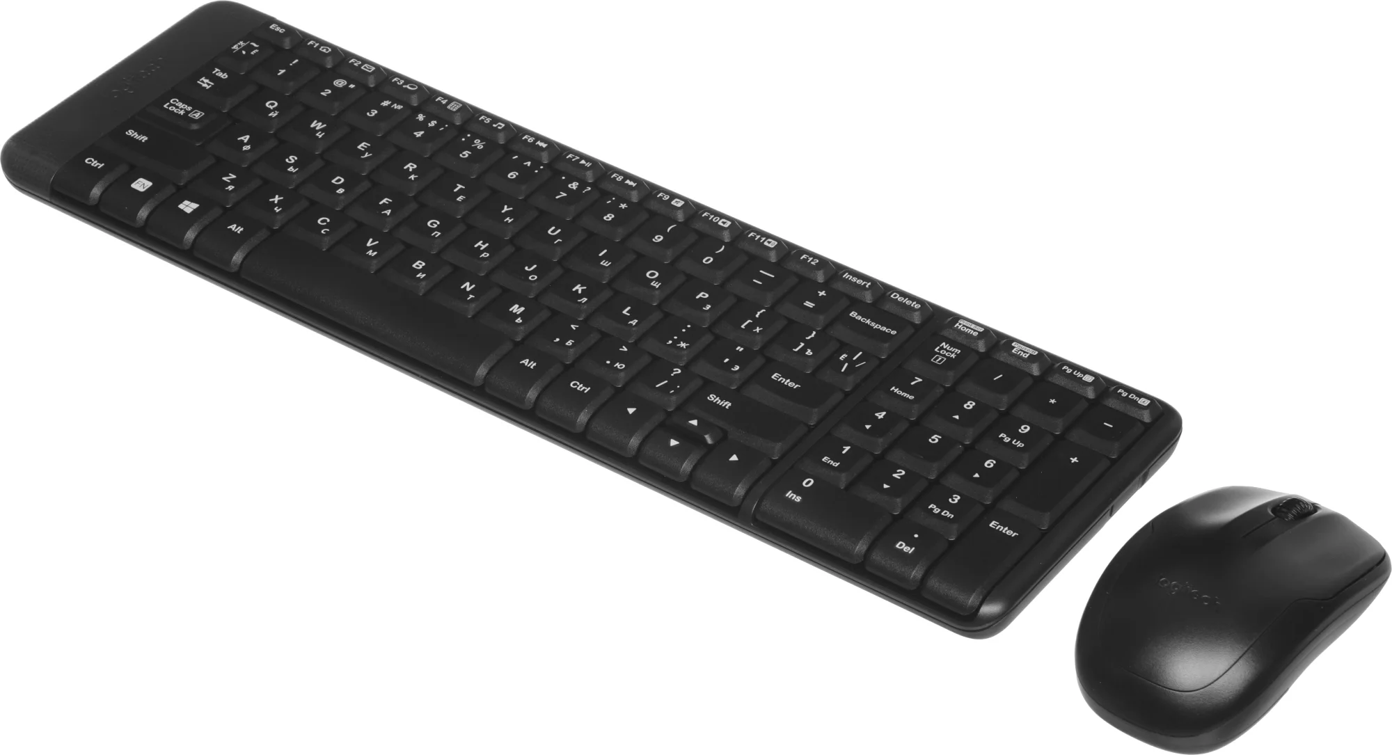 Комплект Logitech Wireless Combo MK220 (920-003236), клавиатура + мышь, беспроводной, USB