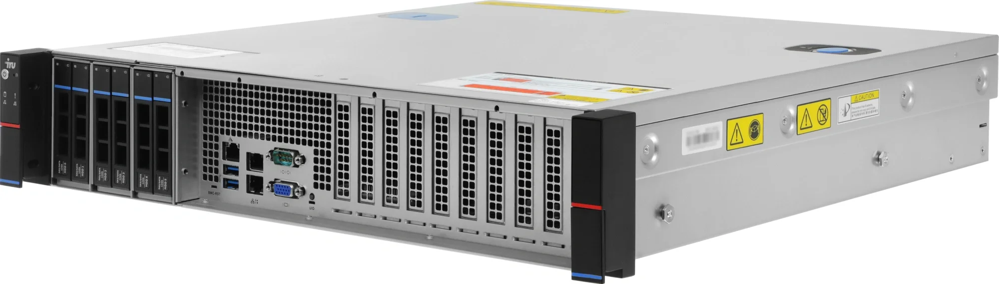 Сервер iRU Rock G2206IG3, 2×Xeon Silver 4309Y, 2×32 ГБ, 2U, 2×800 Вт, без ОС