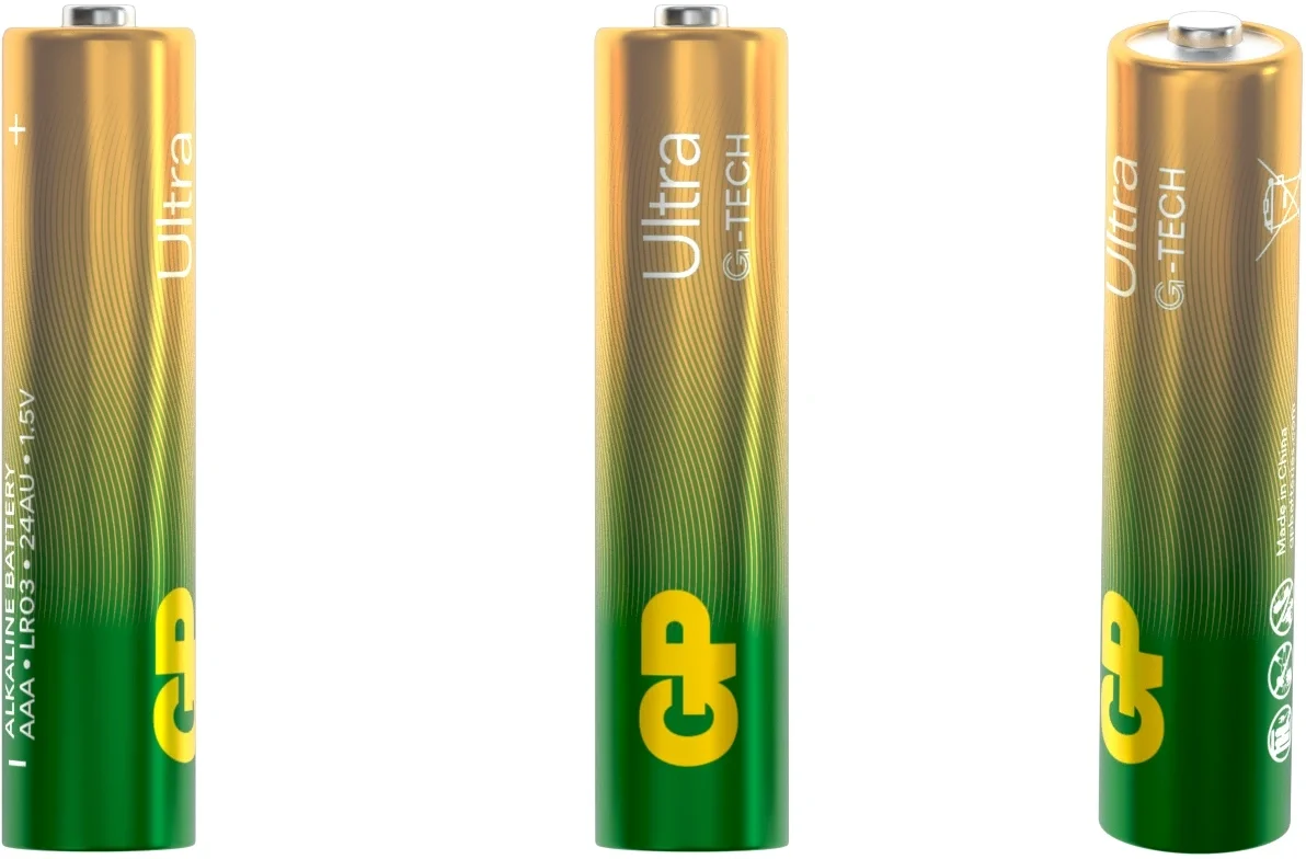 Батарея GP Ultra Alkaline 24AUA21-2CRSBC2, AAA, 1.5 В, 2 шт.