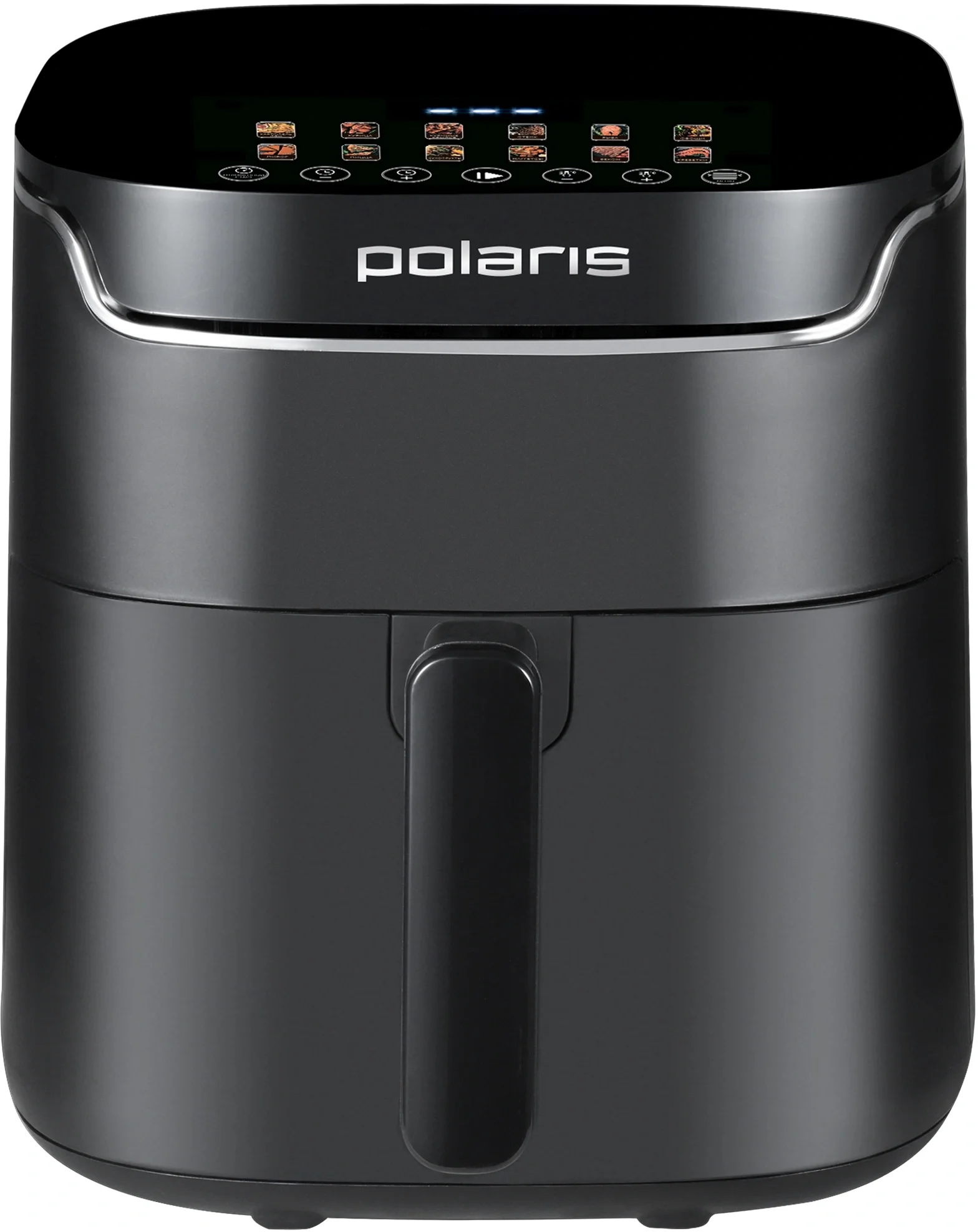 Аэрогриль Polaris PAF 5502, 1600 Вт, 6 л, сенсор, 12 программ