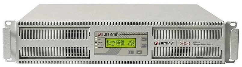 ИБП Штиль SR1102L, on-line, 2000 ВА / 1800 Вт, 72 В ext, rack