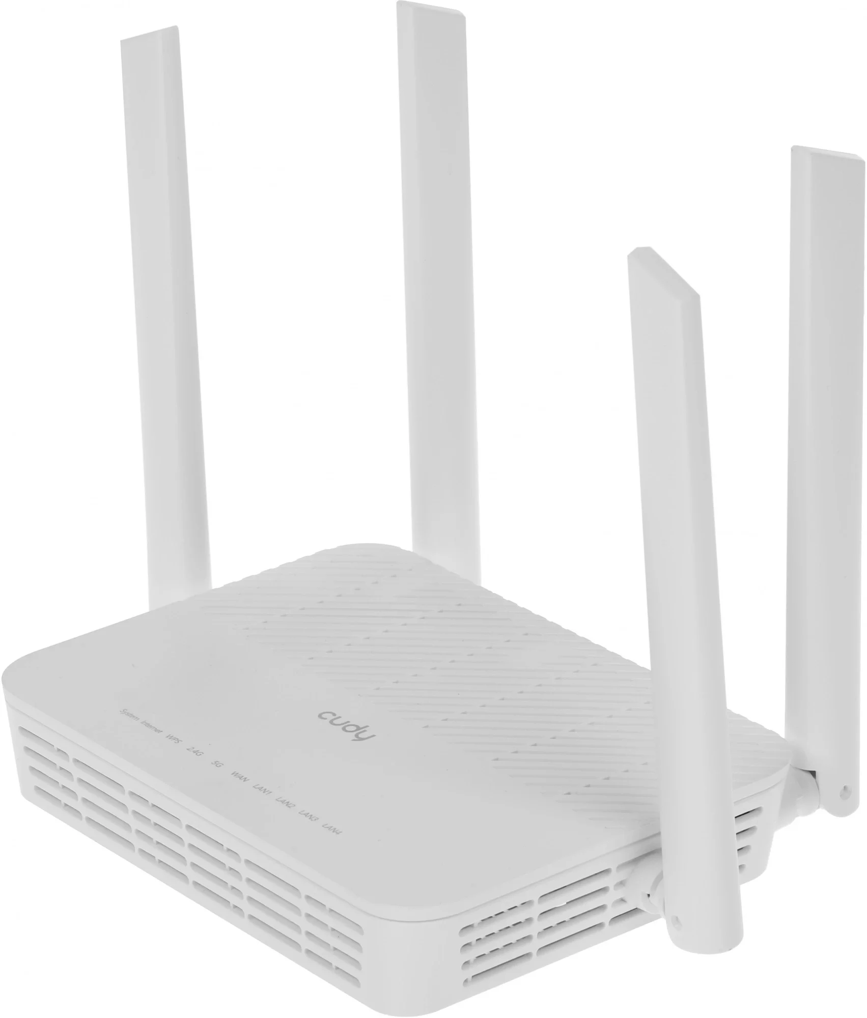 Маршрутизатор Cudy WR3000S, Wi-Fi 6 AX3000, 5×1GbE, 4 антенны 5 dBi