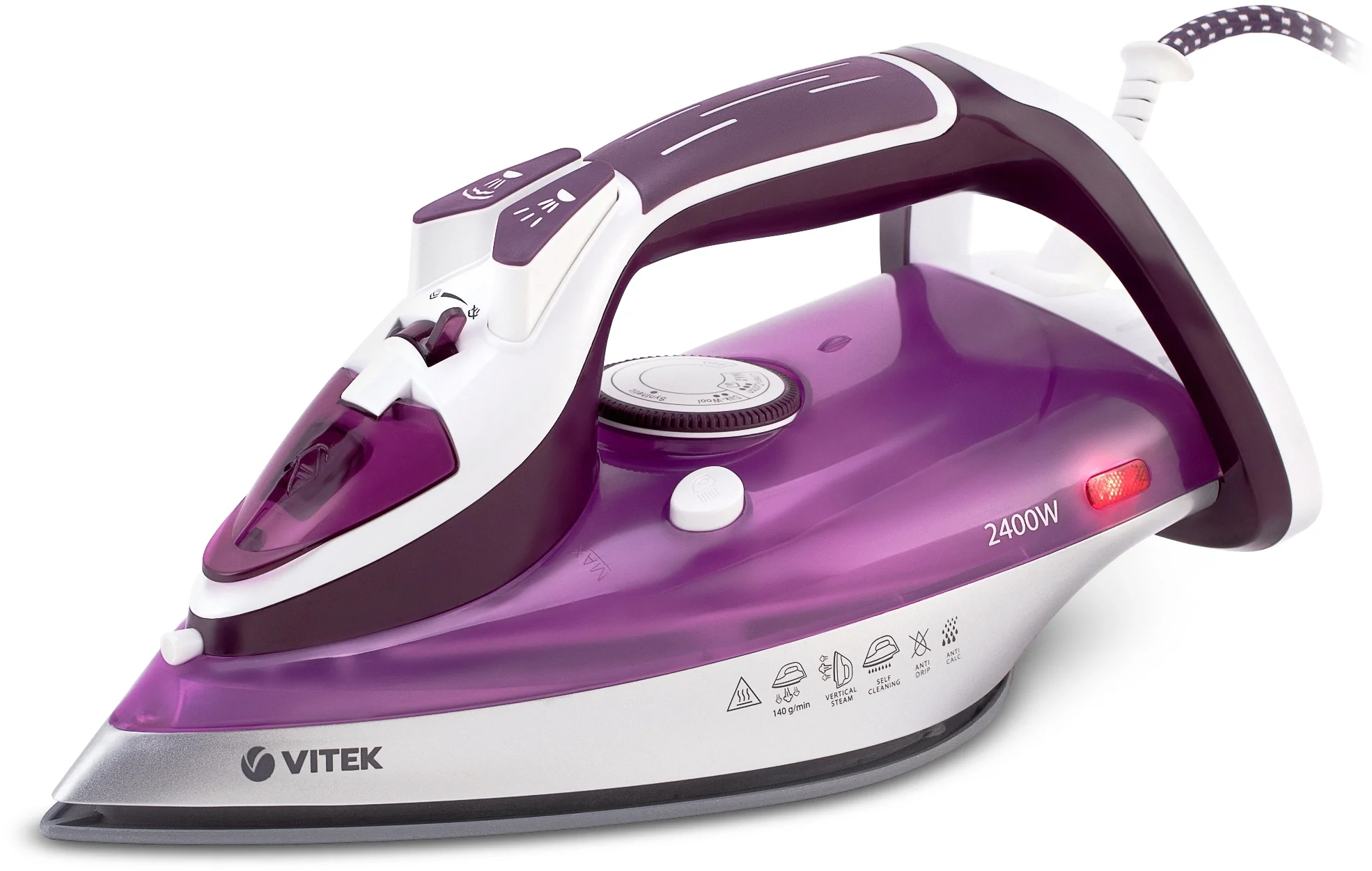 Утюг Vitek VT-1246, 2400 Вт, 350 мл