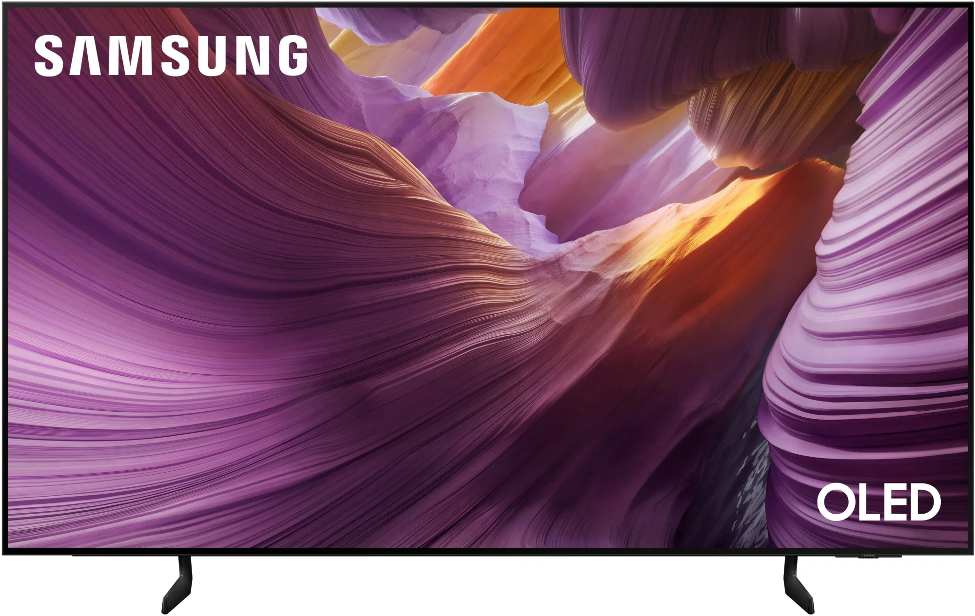 Телевизор Samsung QE83S85FAEXRU, OLED 83", 4K Ultra HD 3840×2160, 120 Гц, Smart TV