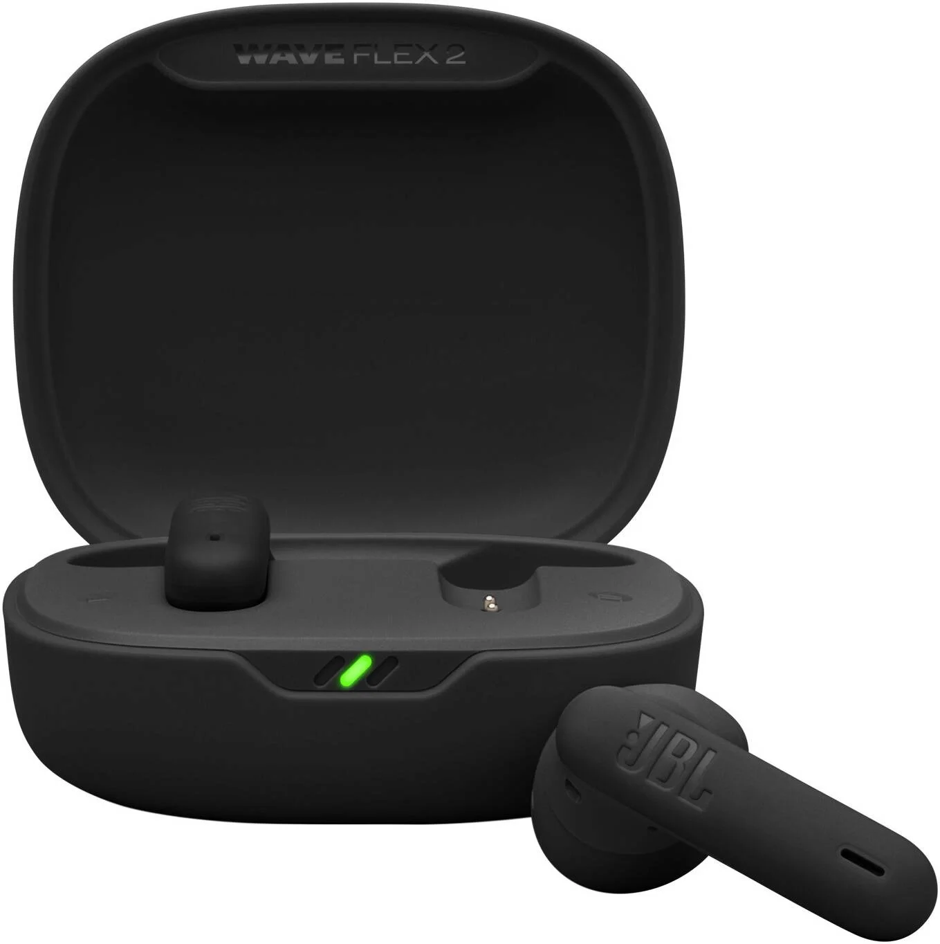 Гарнитура JBL Wave Flex 2 JBLWFLEX2BLK, беспроводные, Bluetooth, вкладыши