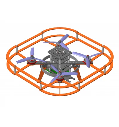 Квадрокоптер Quadrone phoenix-4-standart, 210мм, 15мин