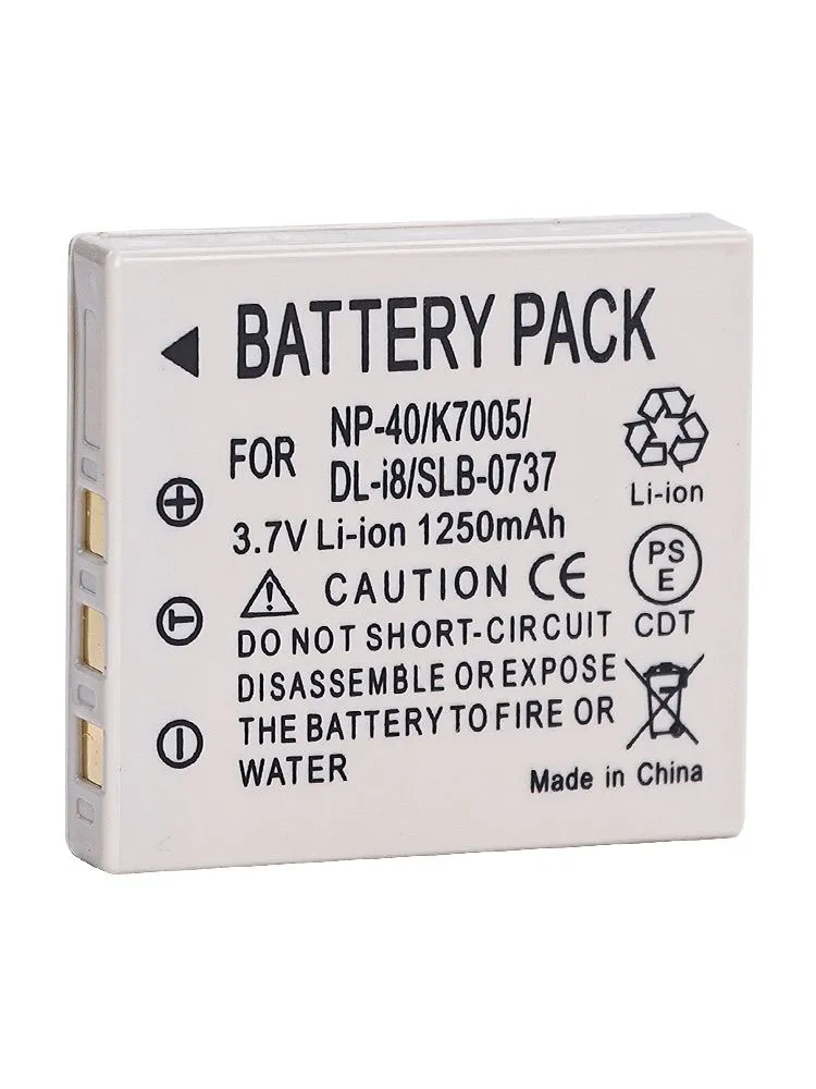 Аккумулятор Fujifilm NP-40, Li-ion, 710 мАч, 3.7 В