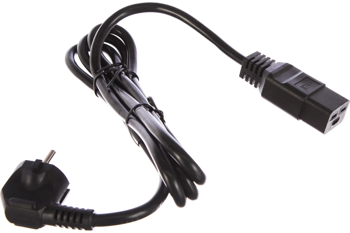 Кабель питания Cabeus PC-186-VDE-1.5-1.8M, Schuko — IEC C13, 3×1.5 мм², 1.8 м
