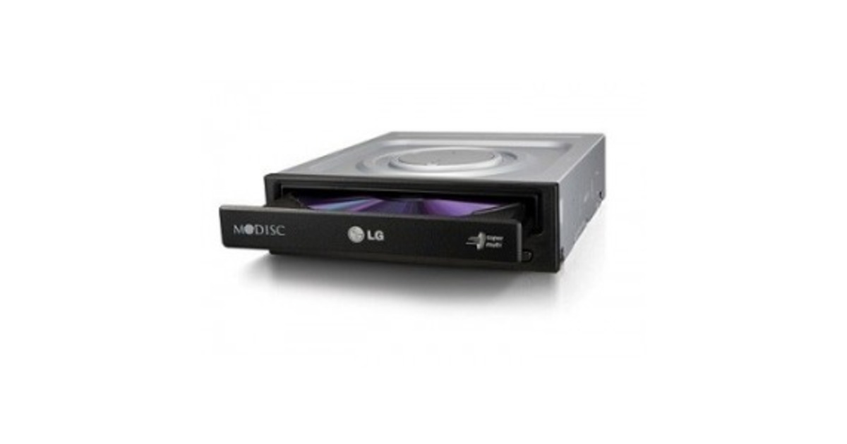 Оптический привод LG GH24NSD, DVD±RW/DVD-RAM/CD-RW, SATA, 5.25"