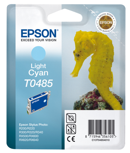 Картридж Epson C13T04854010, светло-blue