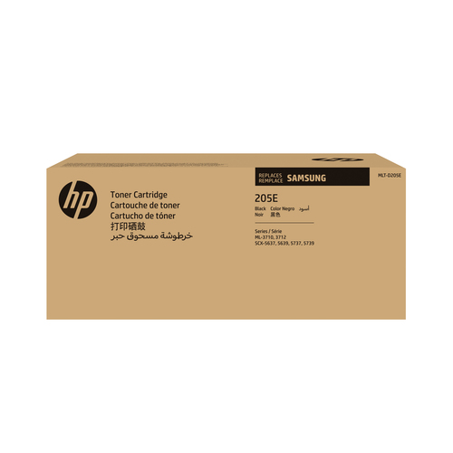 Картридж Samsung MLT-D205E для принтеров Samsung ML-3710D, ML-3710ND, SCX-5637FR (черный, экстраповышенной емкости, 10000 стр.)