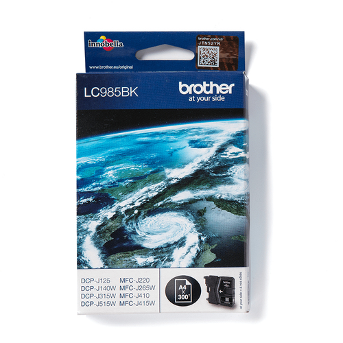 Картридж Brother LC985BK, Black, для DCP/MFC
