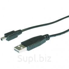 Кабель basicXL CABLE-161, USB 2.0 A — mini-B 4P, 1,8 м