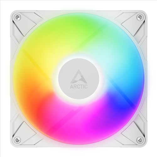 Вентилятор корпусной ARCTIC P14 Pro A-RGB, 140x140x27 мм, 4-pin PWM, 2500 об/мин, белый