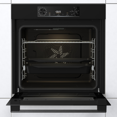 Духовой шкаф Gorenje BOS6737E06B, 77 л, электрический, AquaClean, гриль 2300 Вт