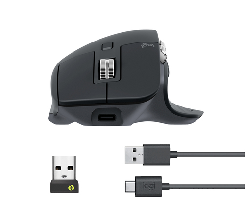 Мышь Logitech MX Master 3S 910-006559, беспроводная, 200-8000 dpi, Bluetooth+2.4GHz