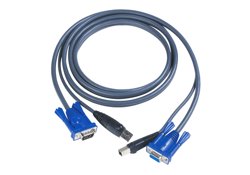 Кабель KVM Aten 2L-5003U, USB+PS/2, 3 м