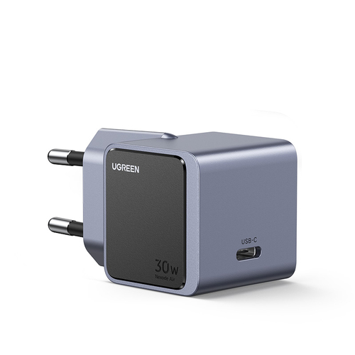 Зарядное устройство UGREEN X503 Nexode 35041, 30 Вт, USB-C PD, GaN, серый
