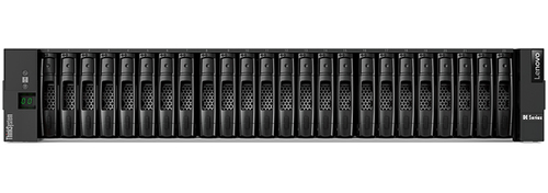 Система хранения данных Lenovo ThinkSystem DE4000H, 2U24 SFF, 64 ГБ кэш, 288 ТБ