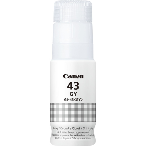 Чернила Canon GI-43GY, серый, 60 мл, струйная печать