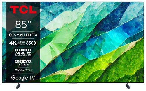 Телевизор 85" QD-MiniLED 4K 85C855 TCL