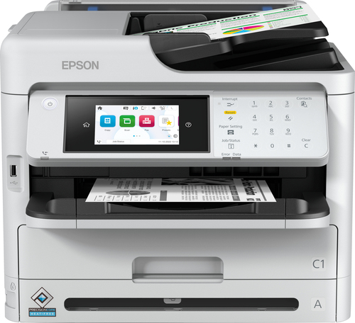 МФУ Epson WorkForce Pro WF-M5899DWF, A4, ЧБ, 34 стр/мин, ADF, Wi-Fi, LAN