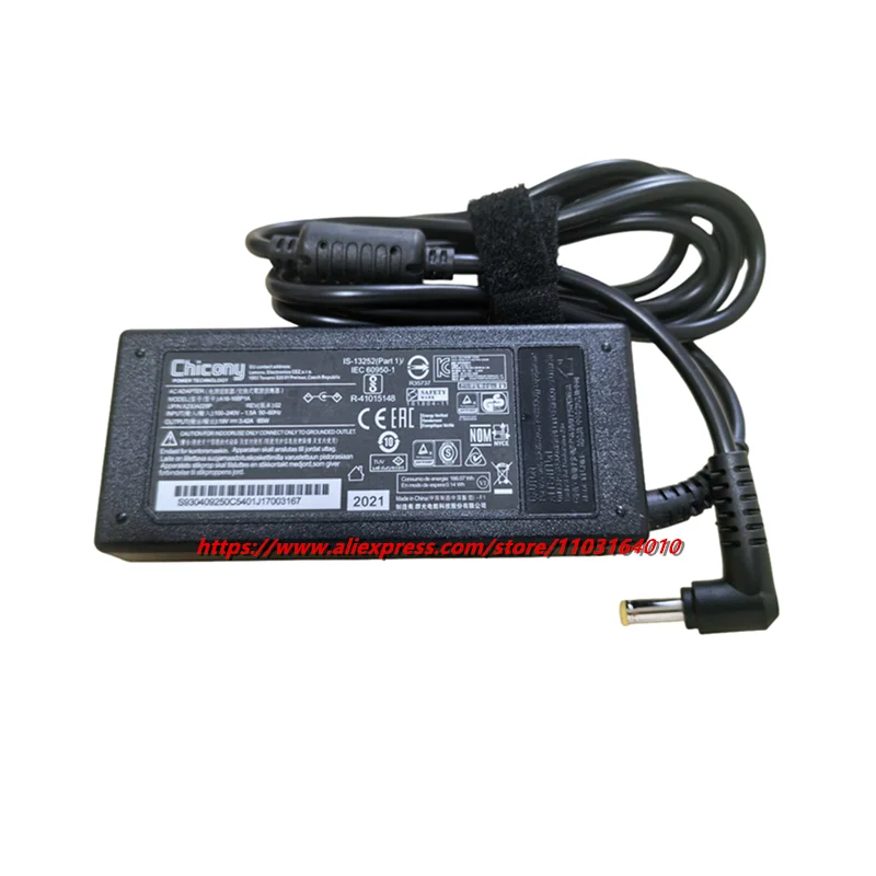 Блок питания Acer A11-065N1A, 19 В, 3.42 А, 65 Вт, 5.5×1.7 мм