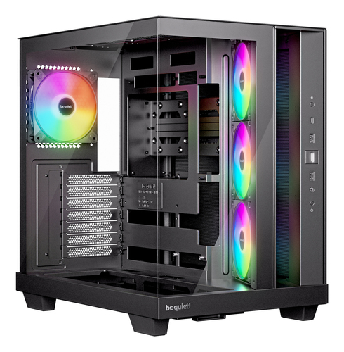 Корпус be quiet! Light Base 500 LX Black, BGW85, ATX/mATX/Mini-ITX, 4×120 мм ARGB