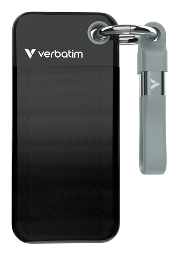 Внешний SSD Verbatim Pocket SSD 32190, 1 ТБ, USB Type-C, 1000 МБ/с