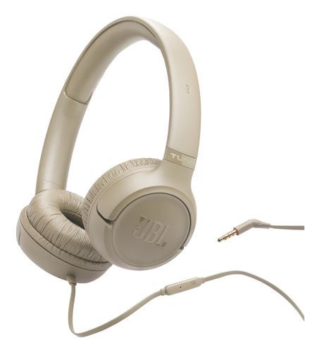 Наушники JBL T530 BEG, бежевый