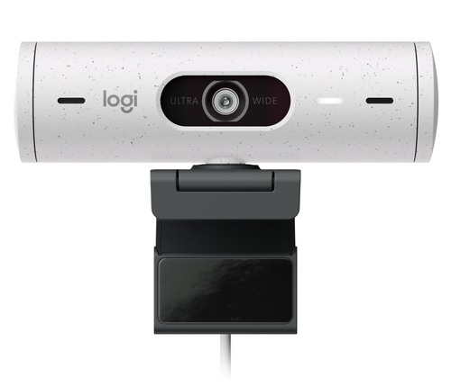 Веб-камера Logitech BRIO 500, Full HD 1080p, 4 Мп, USB-C, белая