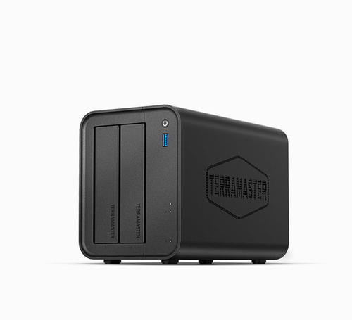 NAS TerraMaster F2-425, 2 отсека, 2.5GbE, 4ГБ DDR4