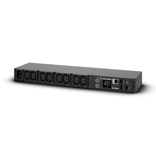 Блок распределения питания CyberPower PDU31005, 1U, 16 А, 8×IEC C13