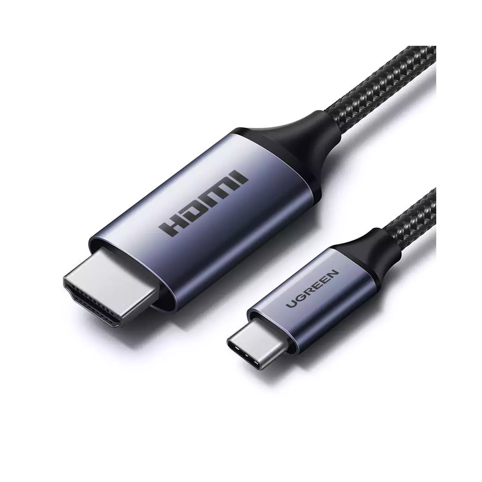 Кабель-переходник Ugreen CM565 (90451), USB Type-C — HDMI, 1.5 м, 8K 60 Гц