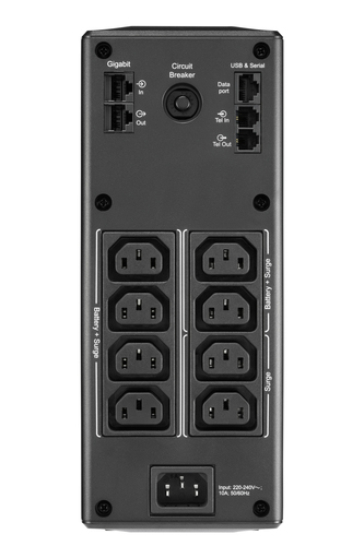 ИБП APC Back-UPS Pro BR1300MI, 1300 ВА / 780 Вт, 8×C13, LCD, AVR