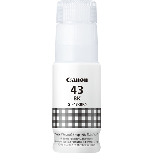 Чернила Canon 4698C001 GI-43BK, черные, 3700стр