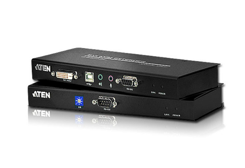 Удлинитель KVM Aten CE600-AT-G, USB DVI, Cat5/Cat5e, до 60 м