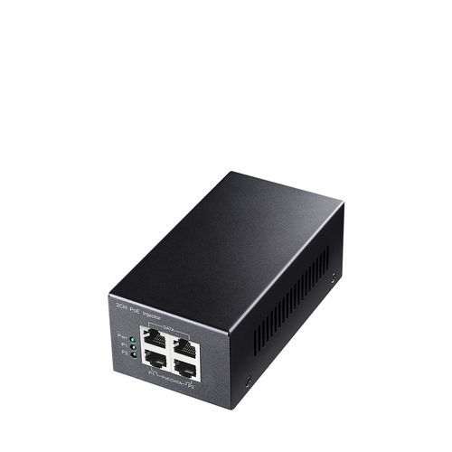 Инжектор PoE Cudy POE220, 2 канала, 30 Вт, 54 В DC, Gigabit
