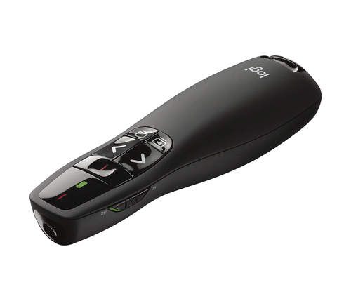 Презентер Logitech Wireless Presenter R400, USB, 5 кнопок, лазерная указка