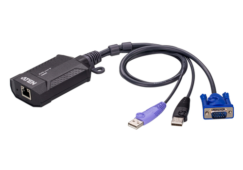 KVM-переключатель ATEN CN800-AT, KVM over IP, USB, VGA, 1920×1200